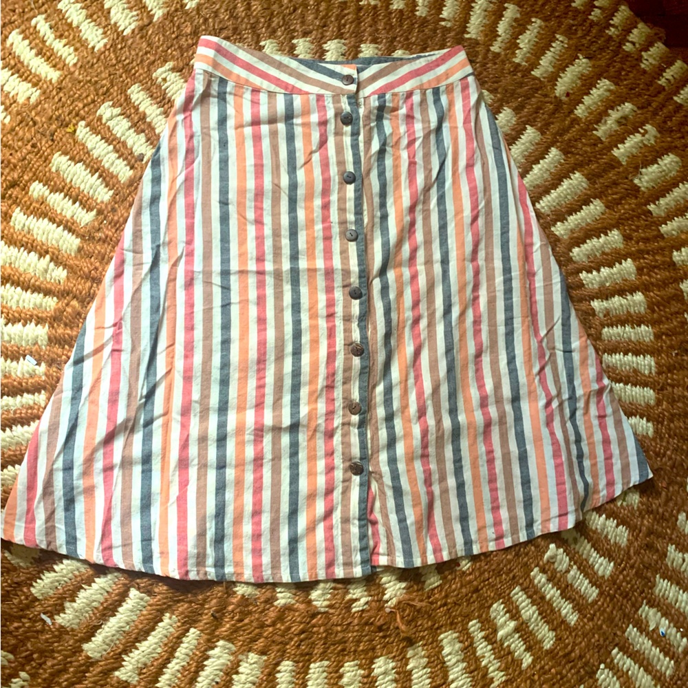 Fair Trade Midi Skirt size L